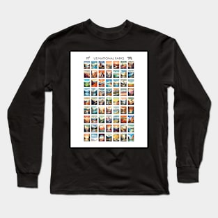 US NATIONAL PARKS Long Sleeve T-Shirt